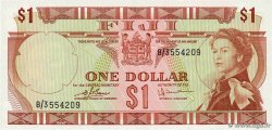 1 Dollar FIJI 1974 P.071b UNC