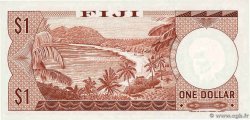 1 Dollar FIJI 1974 P.071b UNC