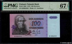 100 Markkaa FINLANDE 1976 P.109a NEUF