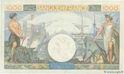 1000 Francs COMMERCE ET INDUSTRIE FRANCE 1940 F.39.03 XF