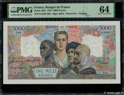 5000 Francs EMPIRE FRANÇAIS FRANCE 1947 F.47.59 SPL