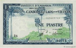1 Piastre - 1 Kip INDOCHINE FRANÇAISE 1954 P.100 NEUF