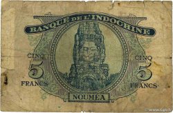 5 Francs NEW HEBRIDES 1945 P.05 G