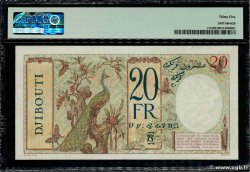 20 Francs DJIBOUTI 1941 P.07A TTB+