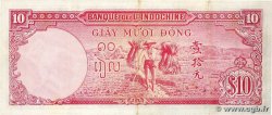 10 Piastres INDOCHINE FRANÇAISE 1947 P.080 TTB+