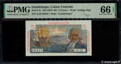 5 Francs Bougainville GUADELOUPE 1946 P.31