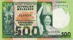 500 Francs - 100 Ariary MADAGASCAR 1974 P.064a NEUF
