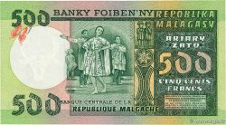500 Francs - 100 Ariary MADAGASCAR 1974 P.064a NEUF