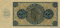 25 Pesetas ESPAGNE 1936 P.099 SUP+