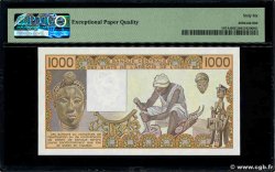 1000 Francs WEST AFRIKANISCHE STAATEN 1989 P.107Ai ST