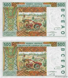500 Francs Consécutifs WEST AFRICAN STATES 2002 P.210Bn UNC