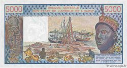 5000 Francs WEST AFRICAN STATES 1992 P.808Tm UNC-