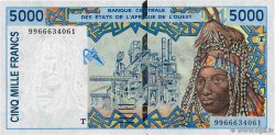 5000 Francs ESTADOS DEL OESTE AFRICANO 1999 P.813Th SC+