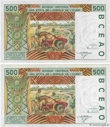500 Francs Consécutifs ÉTATS DE L