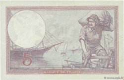 5 Francs FEMME CASQUÉE FRANKREICH 1930 F.03.14a fVZ