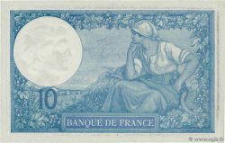 10 Francs MINERVE FRANCE 1916 F.06.01 AU-