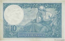 10 Francs MINERVE FRANCE 1918 F.06.03 SUP