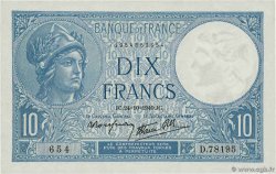 10 Francs MINERVE modifié FRANCE 1940 F.07.18 SPL+