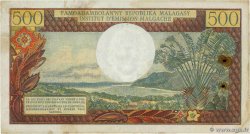 500 Francs - 100 Ariary MADAGASCAR 1966 P.058a pr.TTB