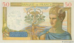 50 Francs CÉRÈS modifié FRANKREICH 1938 F.18.11 fVZ