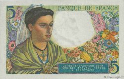 5 Francs BERGER FRANKREICH 1943 F.05.01 fST+