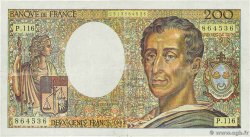 200 Francs MONTESQUIEU Faux FRANKREICH 1992 F.70.12bx SS