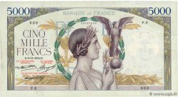 5000 Francs VICTOIRE FRANCE 1934 F.44.01 TB+
