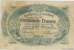 50 Francs Faux ALGÉRIE 1880 P.017x