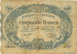 50 Francs ALGÉRIE 1910 P.073
