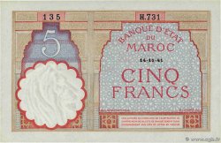 5 Francs MAROC 1941 P.23Ab pr.NEUF