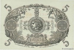 5 Francs Cabasson rouge ÎLE DE LA RÉUNION 1916 P.14 pr.NEUF