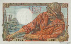 20 Francs PÊCHEUR FRANCE 1949 F.13.15 UNC-