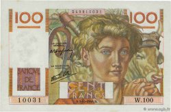 100 Francs JEUNE PAYSAN FRANCE 1946 F.28.09 UNC-