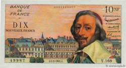10 Nouveaux Francs RICHELIEU FRANKREICH 1961 F.57.14 VZ+