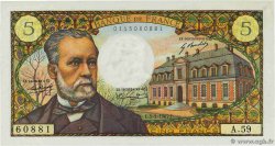 5 Francs PASTEUR FRANCE 1967 F.61.05 pr.SPL