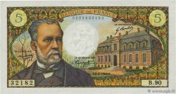 5 Francs PASTEUR FRANCIA 1969 F.61.09 SC+