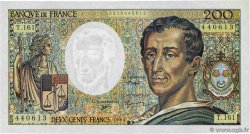 200 Francs MONTESQUIEU Modifié FRANCE 1994 F.70/2.01 UNC