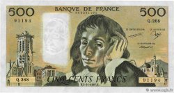 500 Francs PASCAL FRANKREICH 1987 F.71.37 fST+