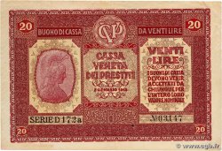 20 Lire ITALY 1918 PM.07