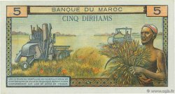 5 Dirhams MAROC 1968 P.53e SPL+