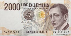 2000 Lire ITALIE 1990 P.115 SPL