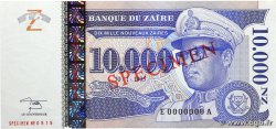 10000 Nouveaux Zaïres Spécimen ZAÏRE 1995 P.70s SPL+