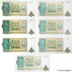 50 Nouveaux Makuta Lot ZAÏRE 1993 P.51 NEUF