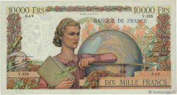 10000 Francs GÉNIE FRANÇAIS FRANCE 1946 F.50.14 VF