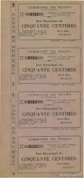 50 Centimes Planche FRANCE régionalisme et divers Roupy 1915 JP.02-1956
