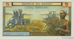 5 Dirhams MAROC 1968 P.53e SUP+