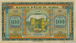 100 Francs MAROC 1944 P.27 TTB+