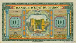 100 Francs MAROC 1944 P.27 pr.SUP