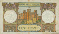 100 Francs MAROC 1947 P.20 TTB