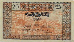 20 Francs MAROC 1943 P.39 TTB